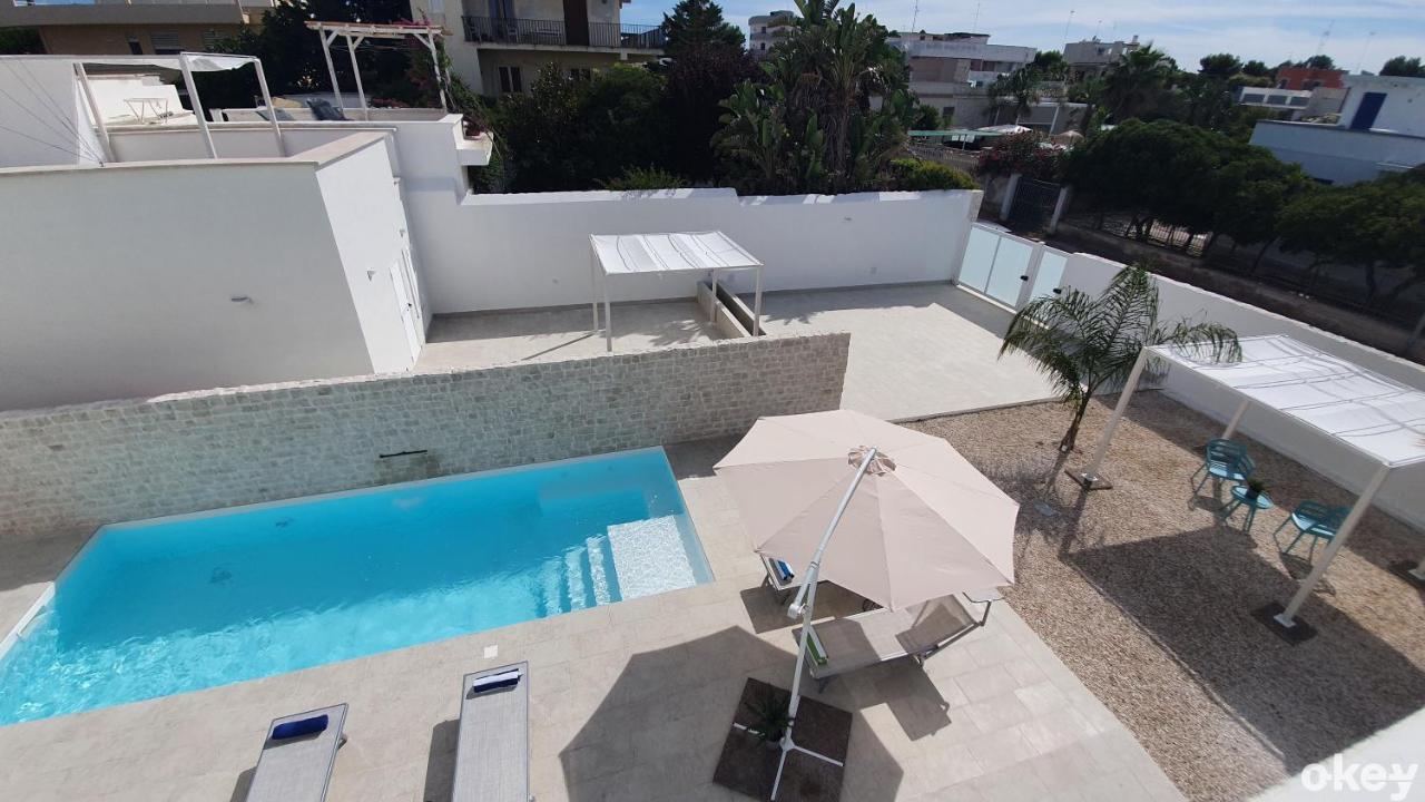 Villa Mediterranea Apartments - Seaview, Pool & Garden Bari Exterior foto